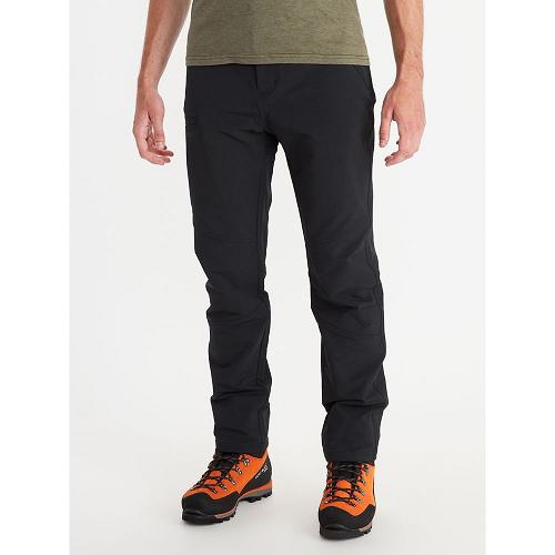 Marmot Portal Pants - Mens Softshell Pants Black CA2140573 Canada